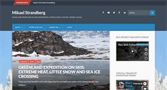Desktop Screenshot of mikaelstrandberg.com
